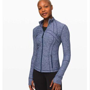 Lululemon Define Jacket *Rulu - size 8 - in Heathered Hero Blue